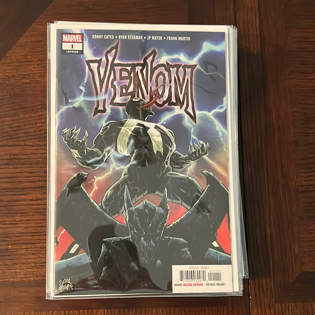 Venom Runs and variant covers/titles