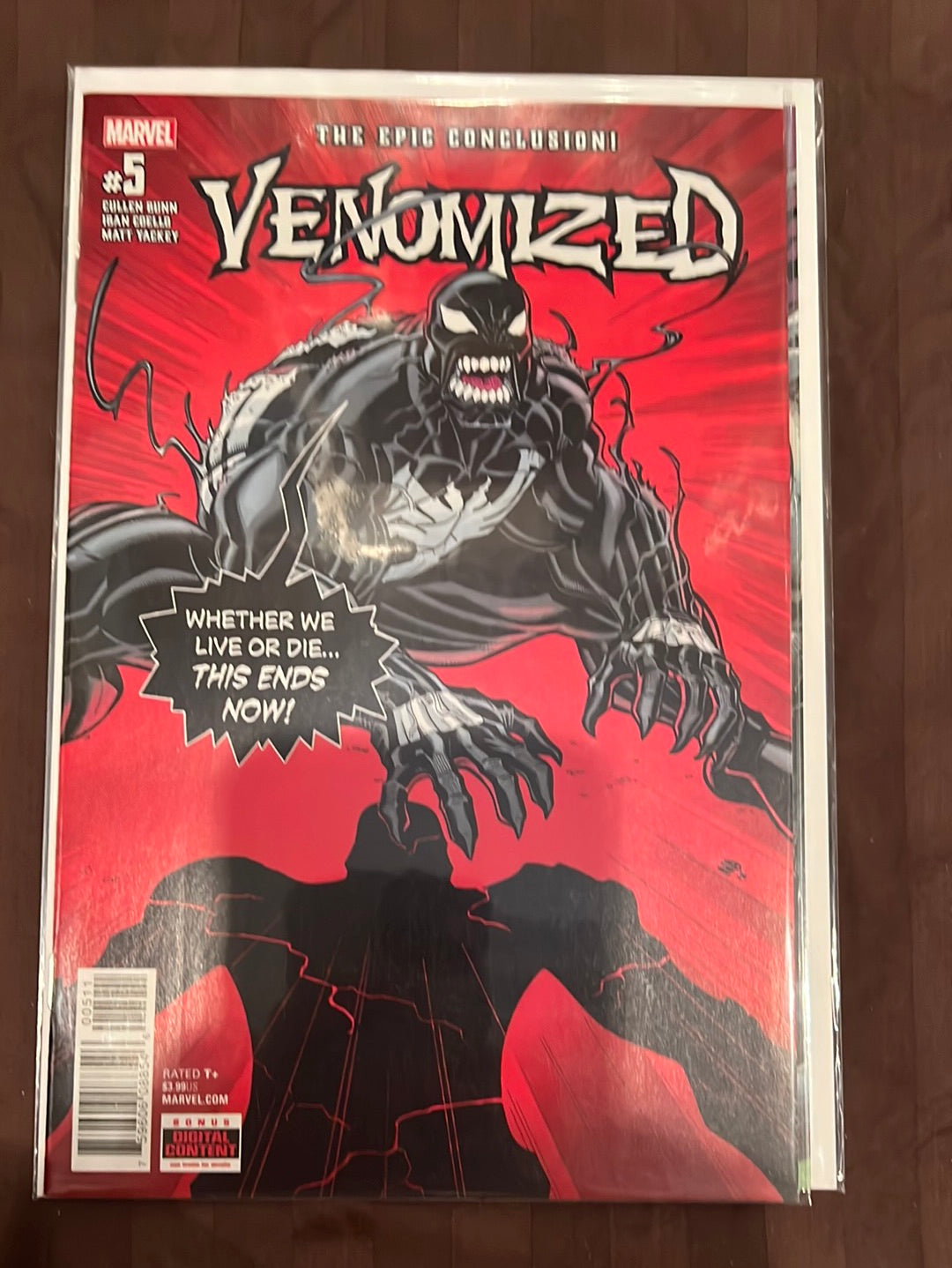 Venom Runs and variant covers/titles