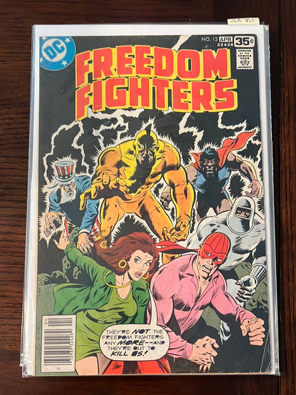 Freedom Fighters Volume 1 - Individual issues