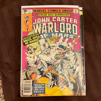 John Carter, Warlord of Mars - Marvel Comic Books - Individual issues