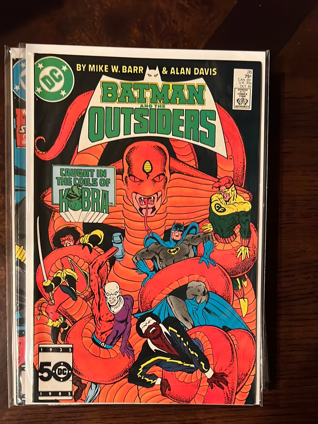 Batman & the Outsiders - DC Comic Book series - Individual issues