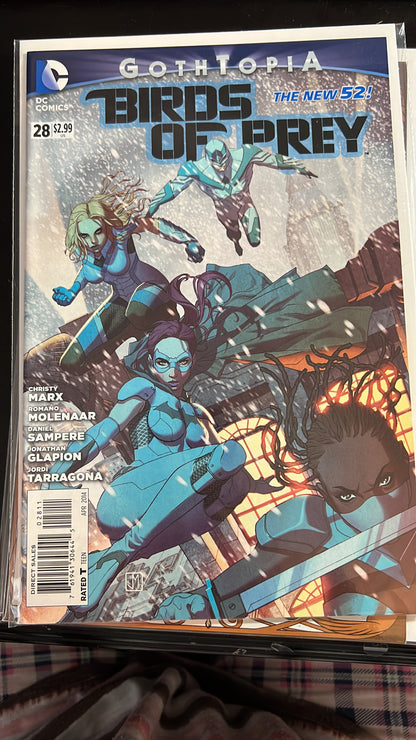 Birds of Prey (various runs) -DC Comic Book series (Individual issues)