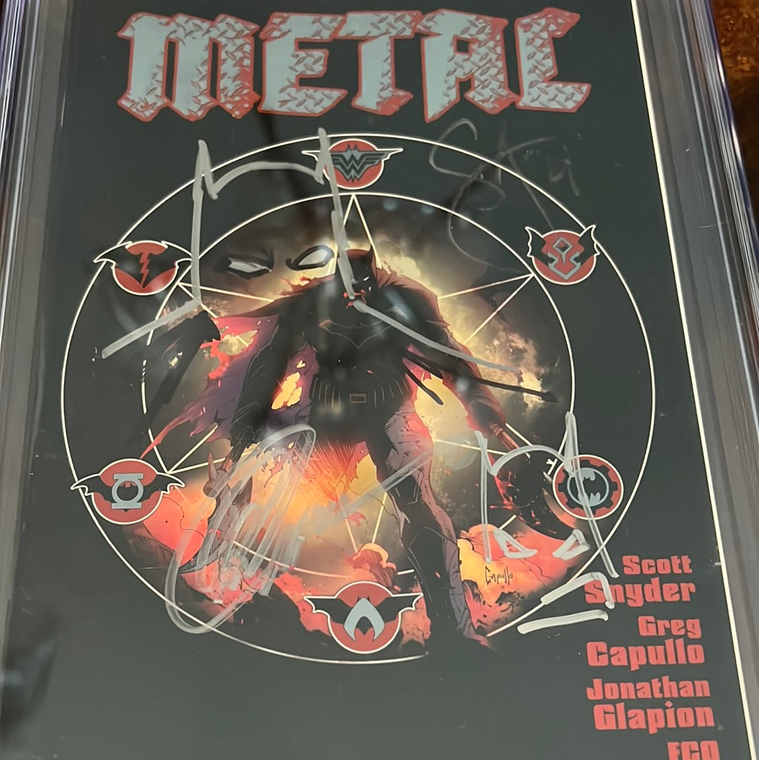 Dark Nights: Metal #1 - 9.6 CGC Signature Series