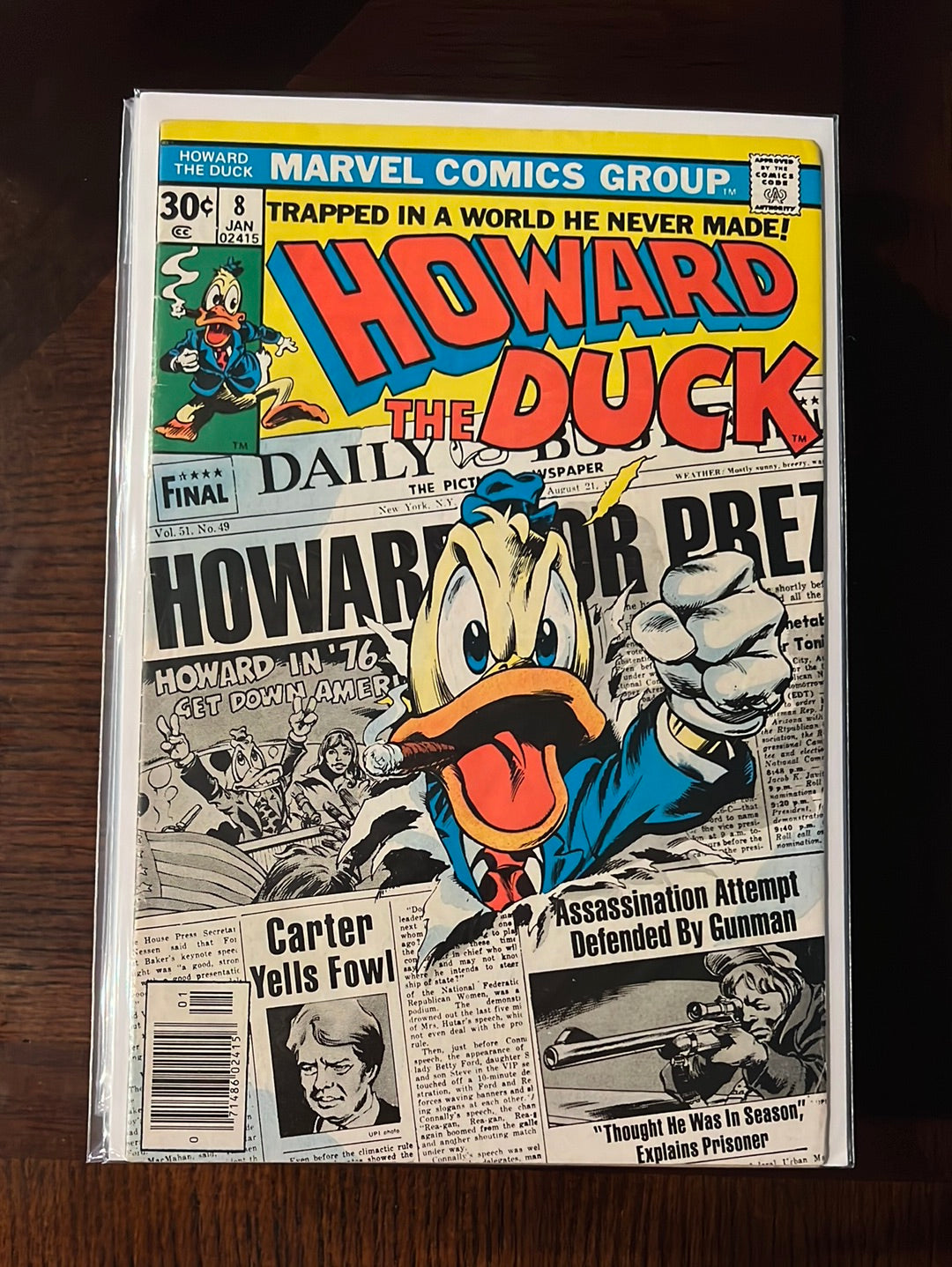 Howard the Duck volume 1 - Marvel Comic Books - Individual Issues