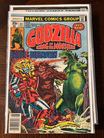 Godzilla - Marvel Comic Book Series - Individual issues