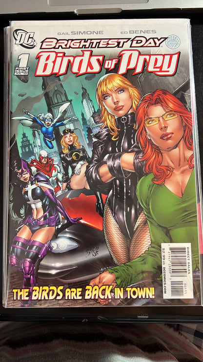 Birds of Prey (various runs) -DC Comic Book series (Individual issues)