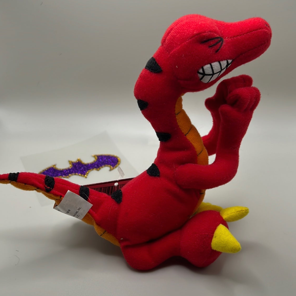NWT Velocicrapper Series 2 MEANIES Beanie Toy Plush Twisted Idea Factory 1998