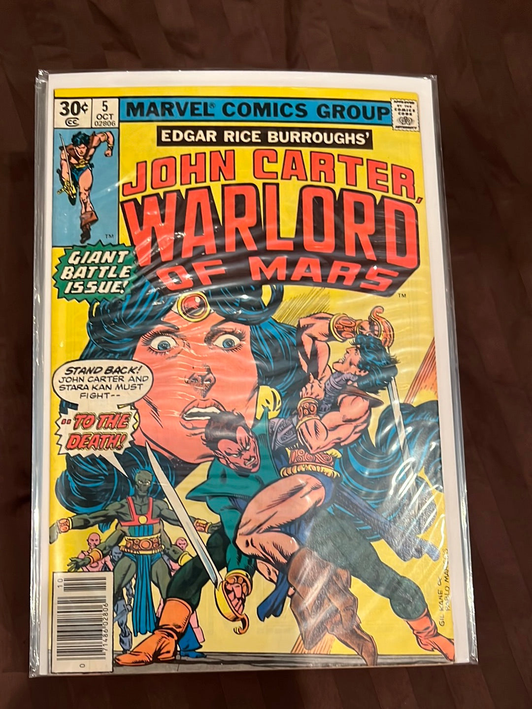 John Carter, Warlord of Mars - Marvel Comic Books - Individual issues