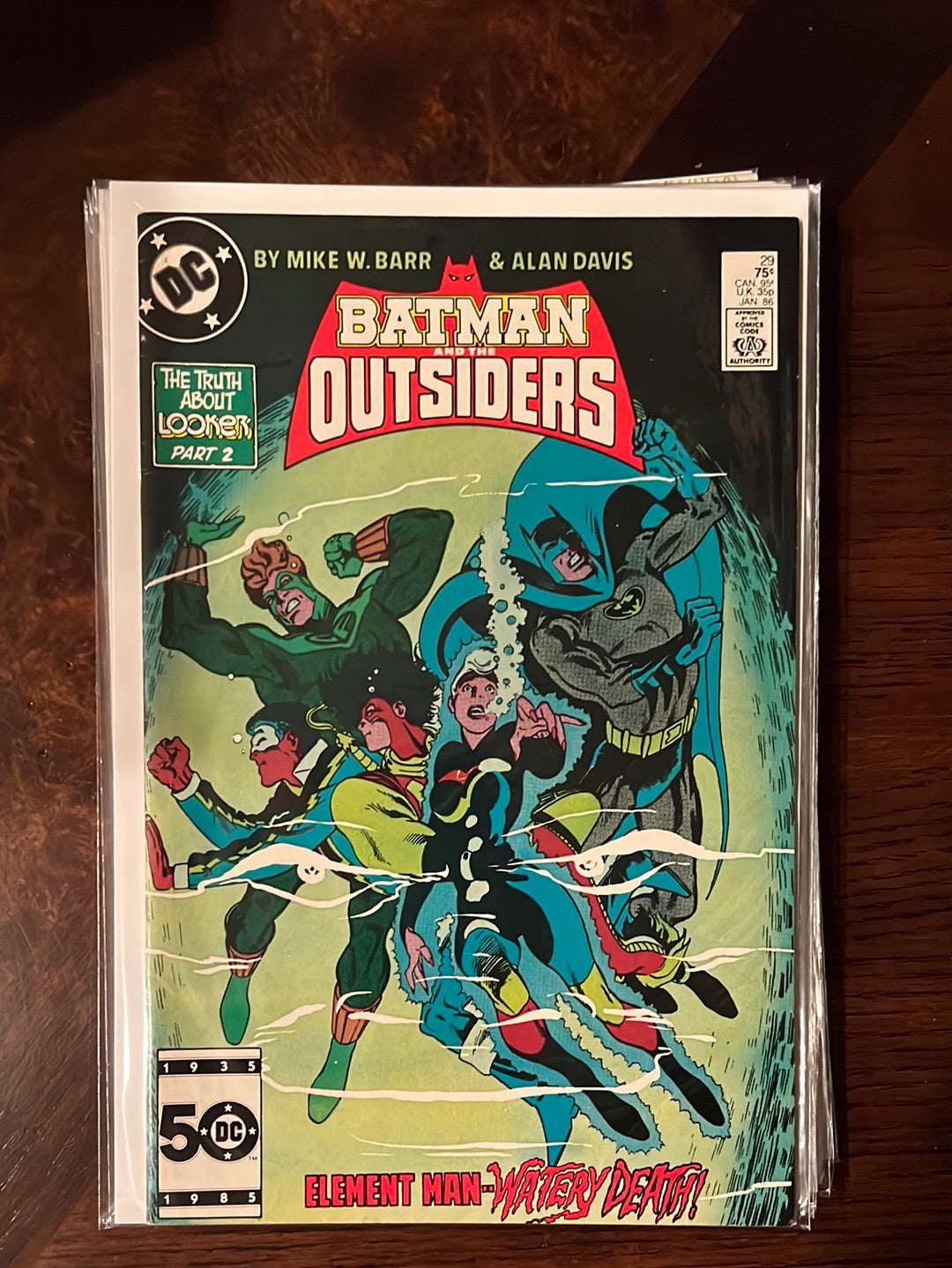 Batman & the Outsiders - DC Comic Book series - Individual issues