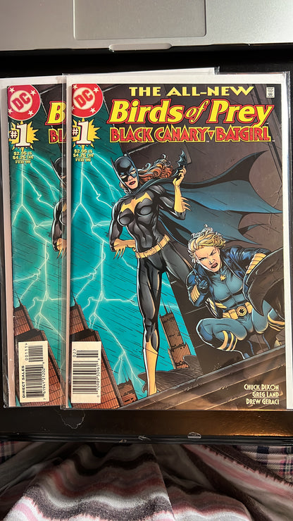 Birds of Prey (various runs) -DC Comic Book series (Individual issues)