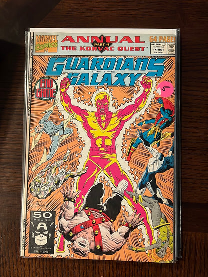Guardians of the Galaxy Volume 1 - Marvel Comic Books - Individual issues
