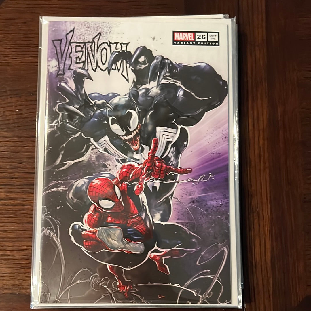 Venom Runs and variant covers/titles
