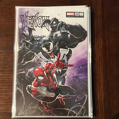 Venom Runs and variant covers/titles