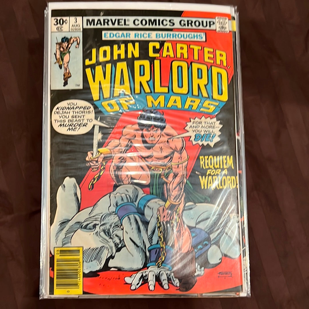 John Carter, Warlord of Mars - Marvel Comic Books - Individual issues
