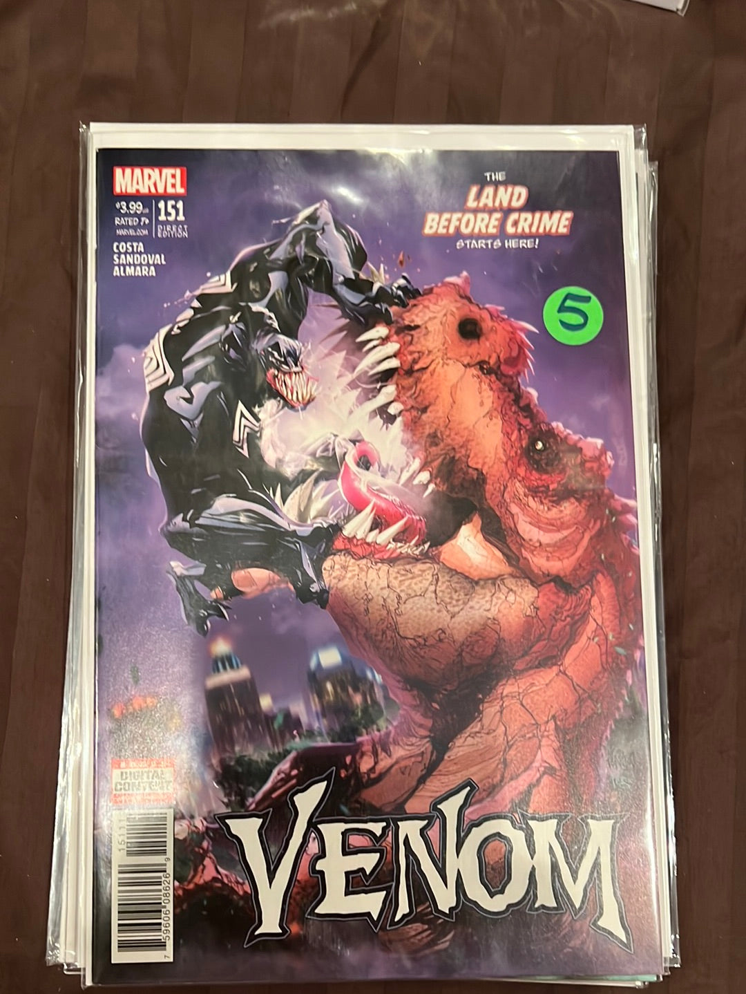 Venom Runs and variant covers/titles