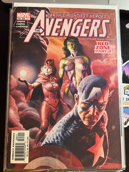 Avengers -Marvel Comic Books - Various Avenger series - individual issues