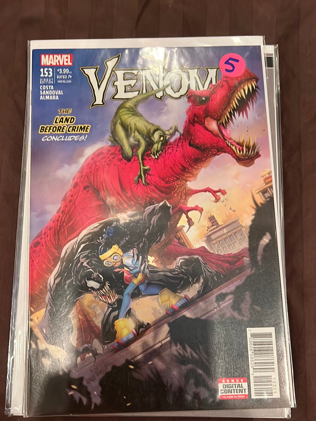 Venom Runs and variant covers/titles