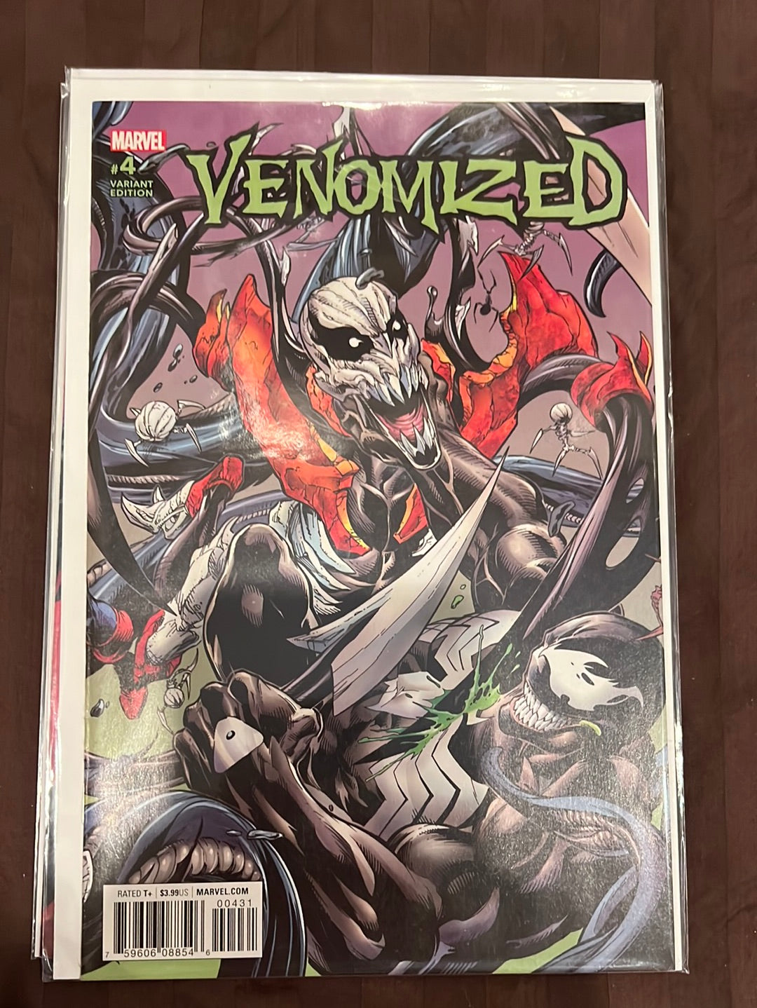 Venom Runs and variant covers/titles