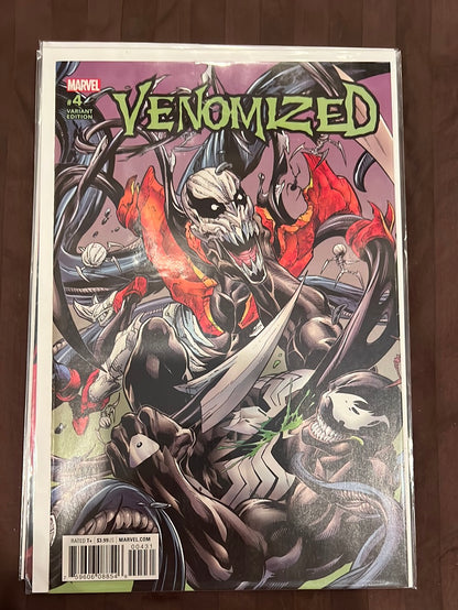 Venom Runs and variant covers/titles