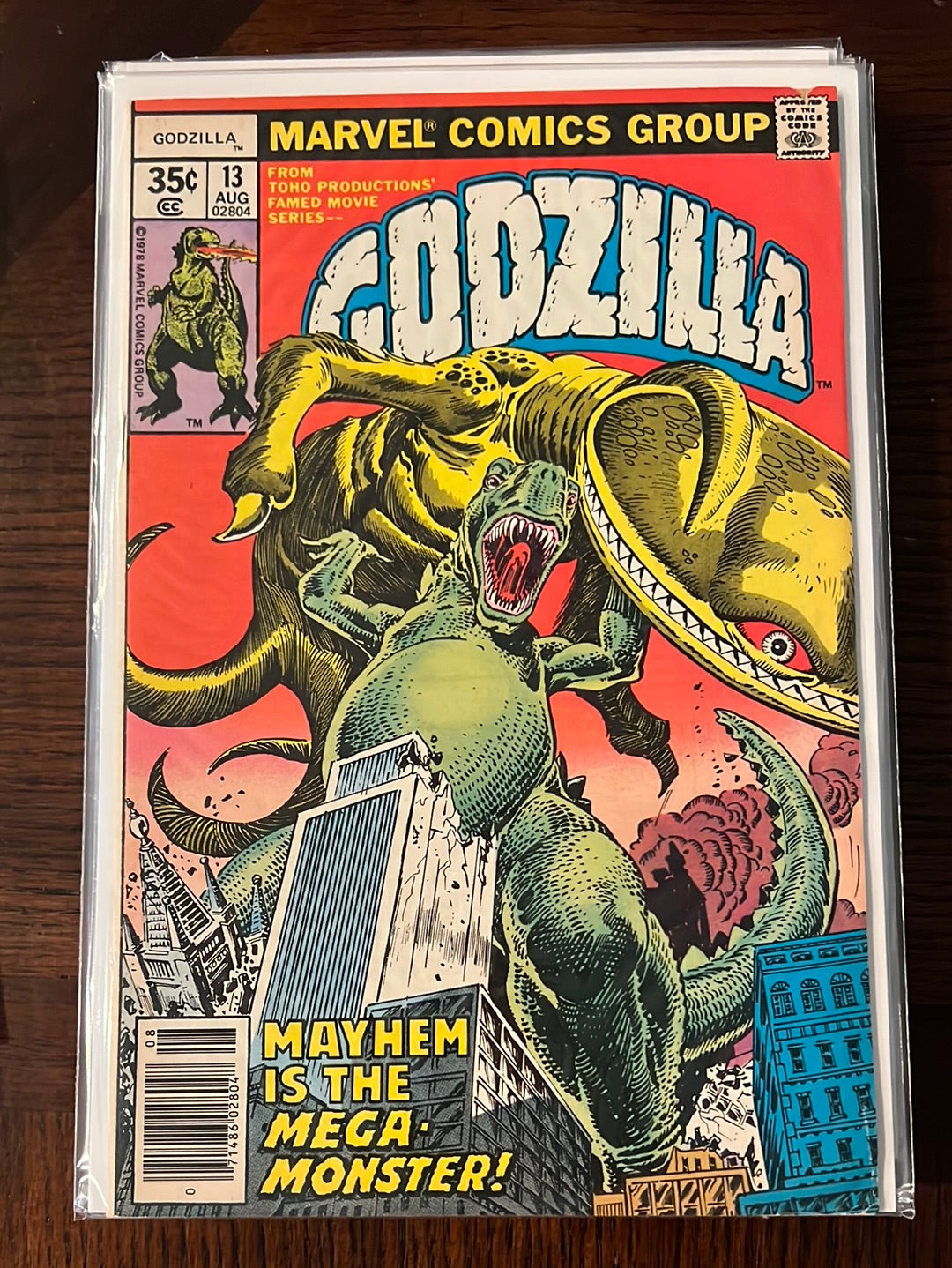 Godzilla - Marvel Comic Book Series - Individual issues