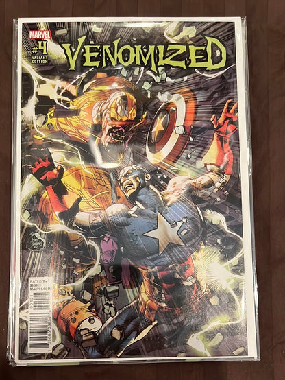 Venom Runs and variant covers/titles