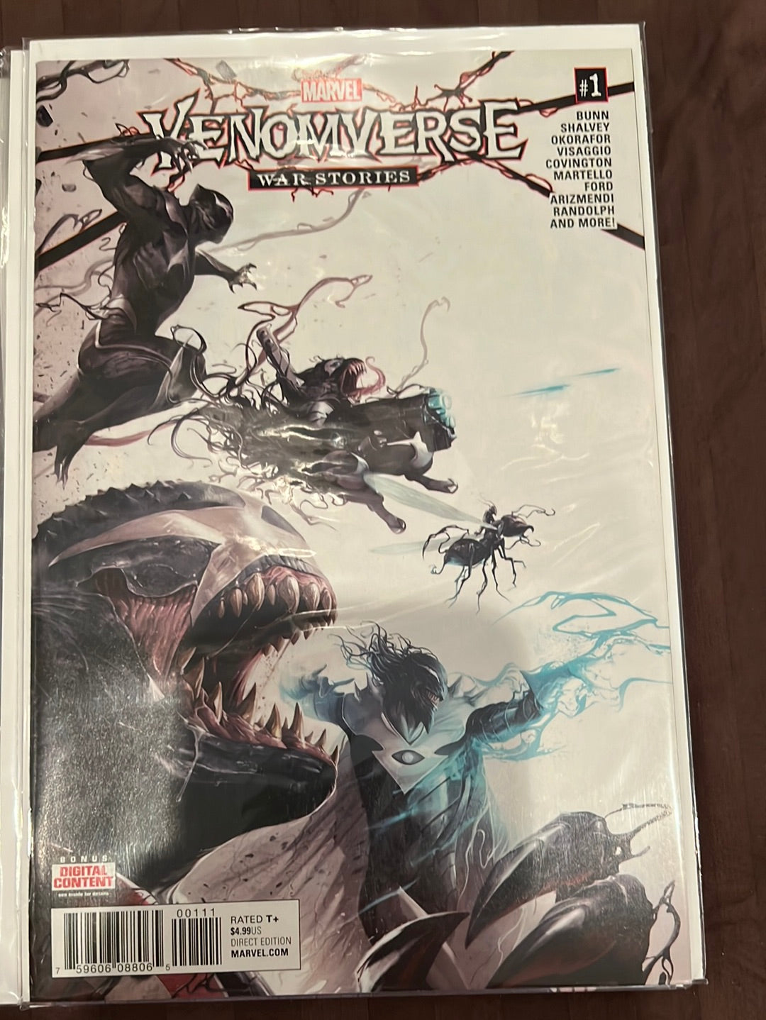 Venom Runs and variant covers/titles