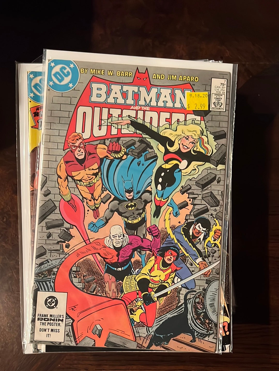 Batman & the Outsiders - DC Comic Book series - Individual issues