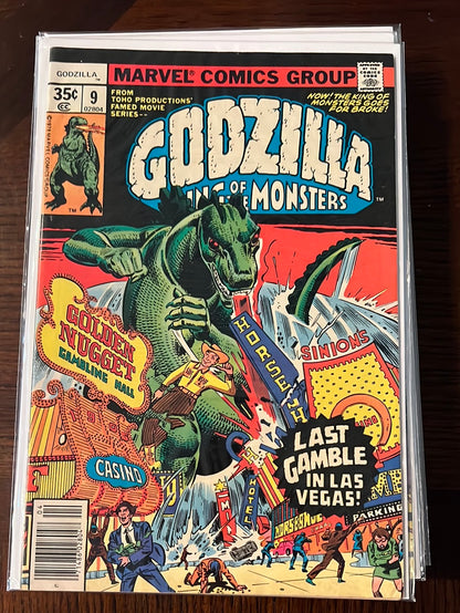 Godzilla - Marvel Comic Book Series - Individual issues