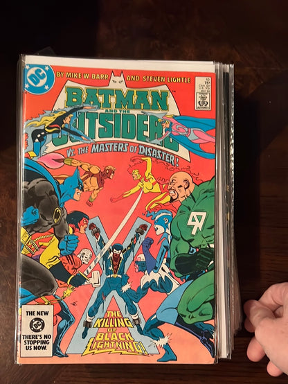 Batman & the Outsiders - DC Comic Book series - Individual issues