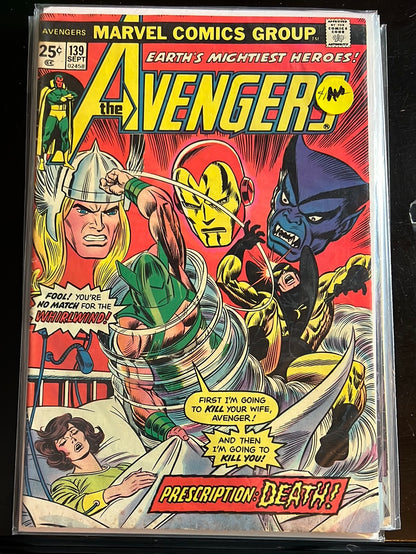 Avengers vol 1  (up to issue #300) - Marvel Comic Book Series - Individual issues