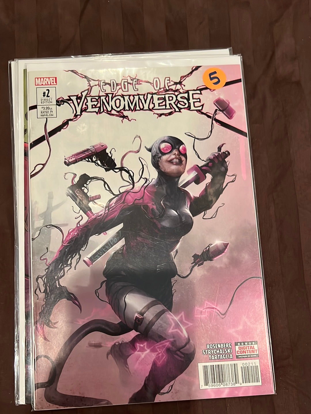 Venom Runs and variant covers/titles