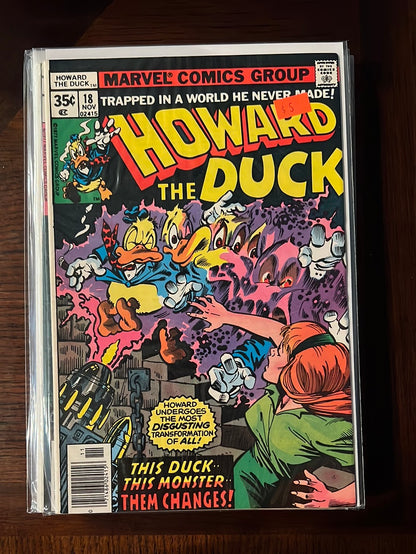 Howard the Duck volume 1 - Marvel Comic Books - Individual Issues