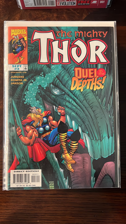 Thor v2, v3, v4, v5, v6, Mighty Thor v2