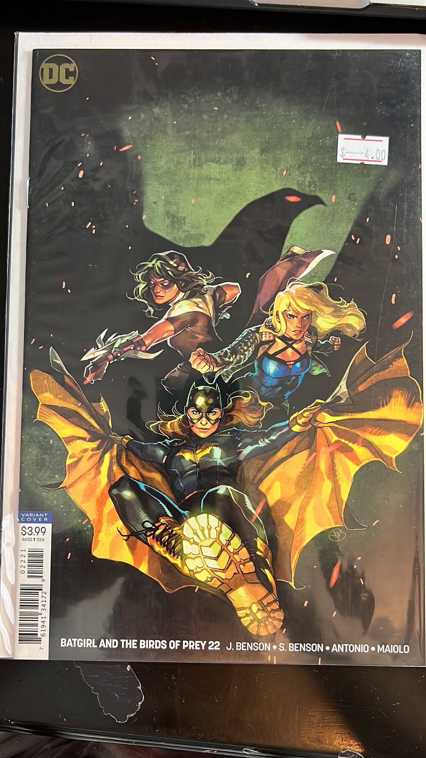 Birds of Prey (various runs) -DC Comic Book series (Individual issues)