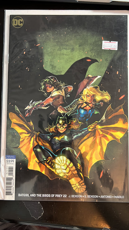 Birds of Prey (various runs) -DC Comic Book series (Individual issues)