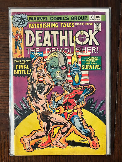 Astonishing Tales vol 1 - Marvel Comic Book Series - Individual Issues